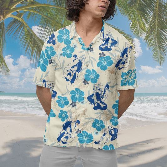 Jiu Jitsu Hawaiian Shirt, BJJ