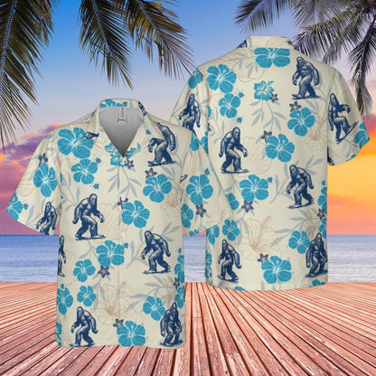 Bigfoot Hawaiian Shirt