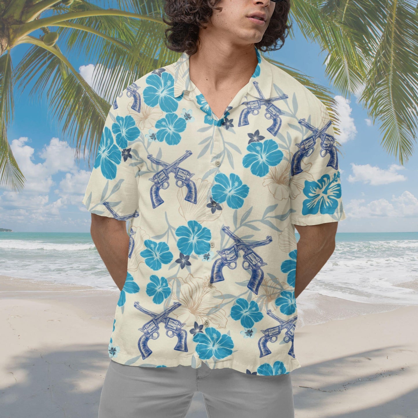 Gun Hawaiian Shirt