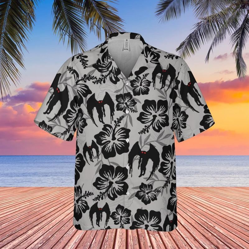 Mothman Hawaiian Shirt