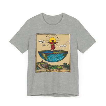 The Flat Earth Tarot Card Shirt, Conspiracy Theories