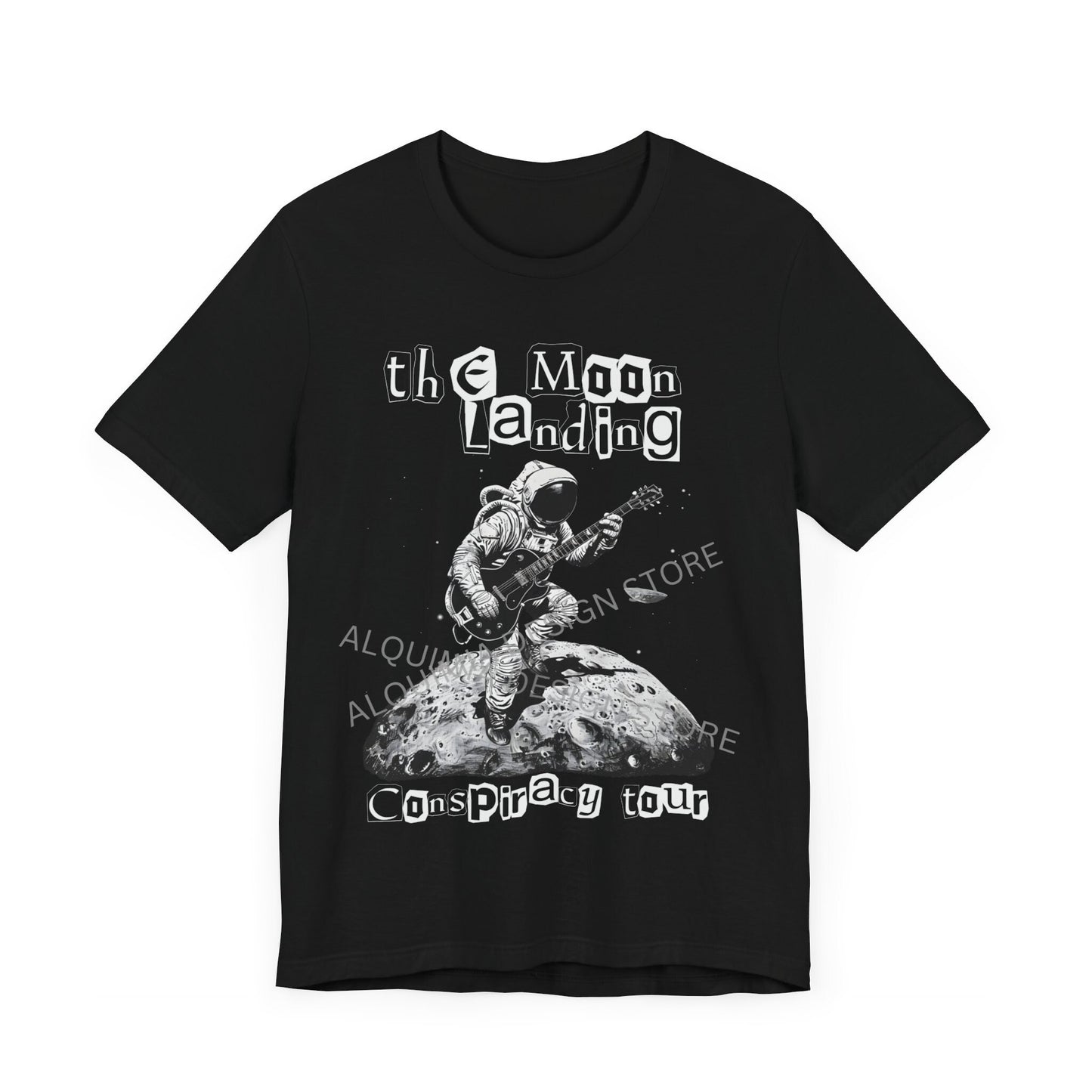 The Moon Landing Conspiracy Tour Shirt, Conspiracy Theories Flat Earth