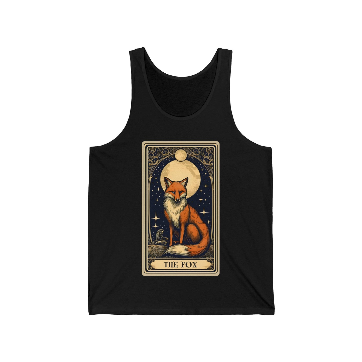 The Fox Tarot Card Tank Top