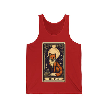 The Fox Tarot Card Tank Top