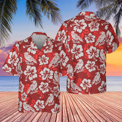 Raven Hawaiian Shirt, Crow Bird Lover