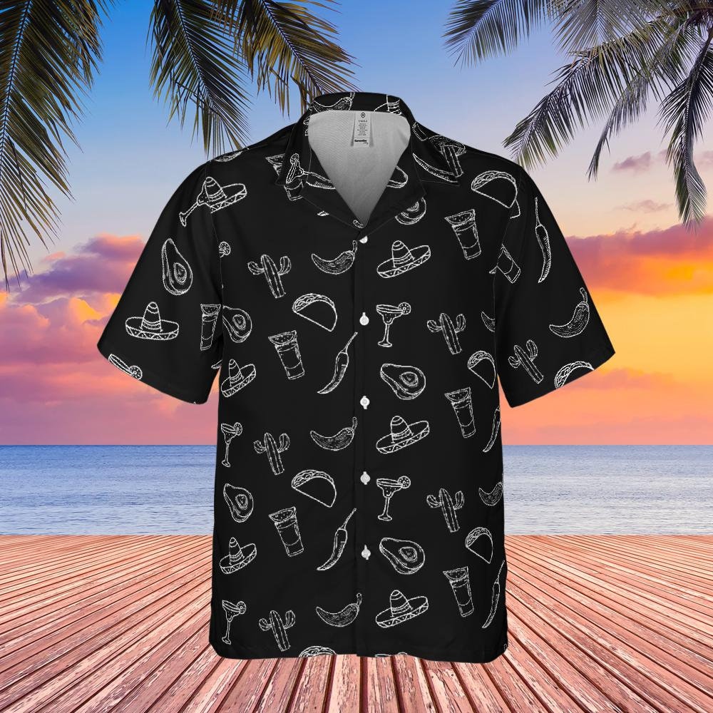 Mexican Food Hawaiian Shirt