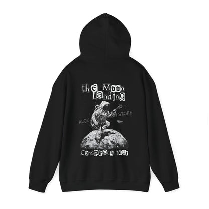 The Moon Landing Conspiracy Tour Hoodie, Conspiracy Theory Fake Moon Landing