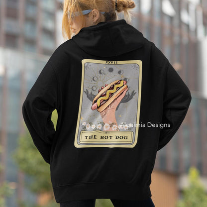 The Hot Dog Tarot Card Hoodie