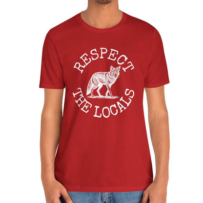 Respect the Locals Coyote T-shirt