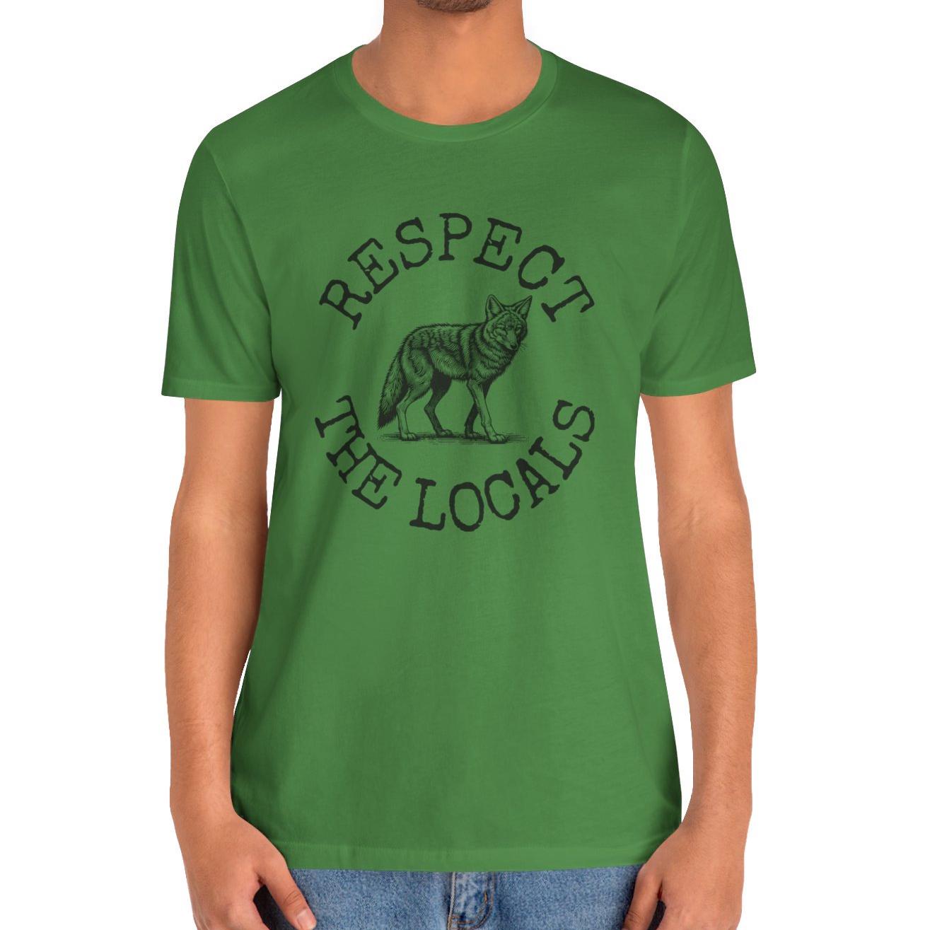 Respect the Locals Coyote T-shirt
