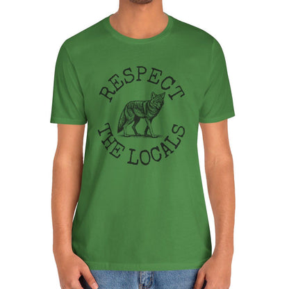 Respect the Locals Coyote T-shirt