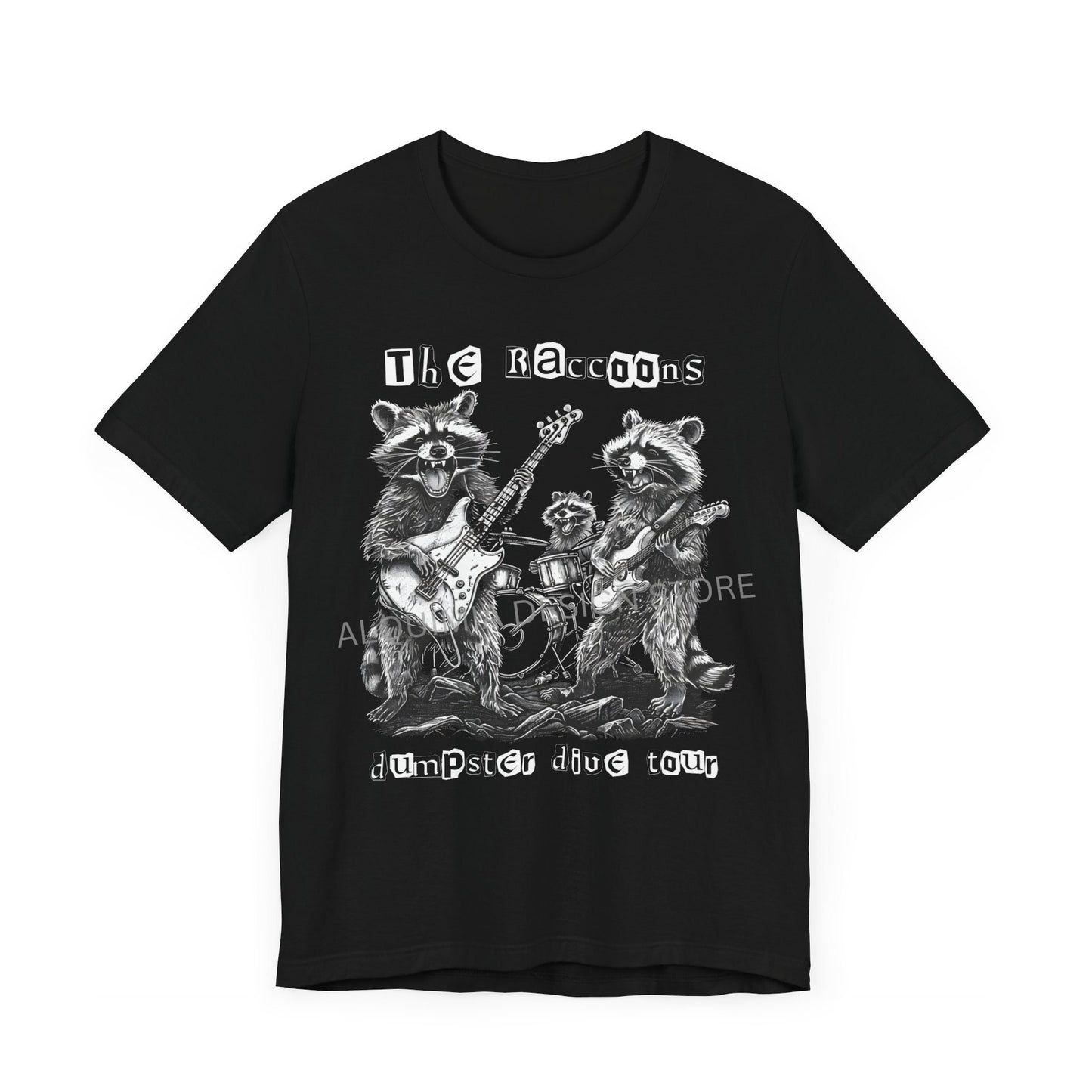 The Raccoons Dumpster Dive Tour, Raccoon Shirt
