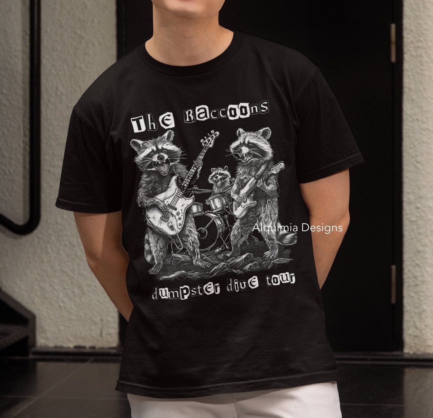 The Raccoons Dumpster Dive Tour, Raccoon Shirt