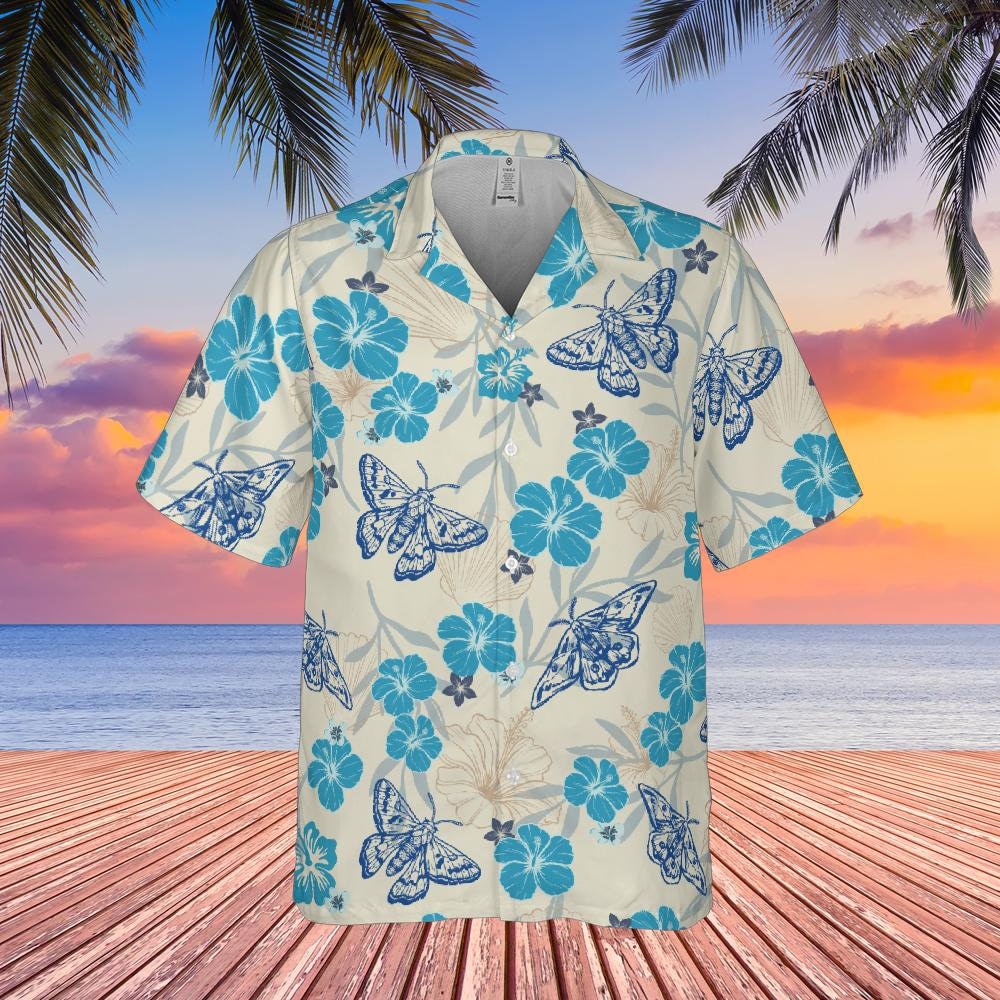 Moth Hawaiian Shirt