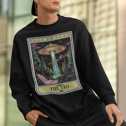 The UFO Tarot Card Sweatshirt, Alien Area 51