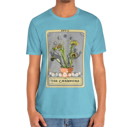 The Carnivore Tarot Card Shirt, Carnivorous Plant Venus Flytrap