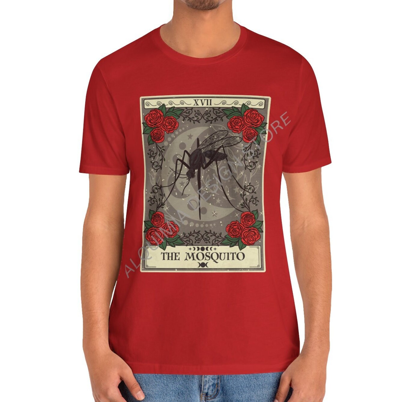 The Mosquito Tarot Card Shirt, Bug Insect