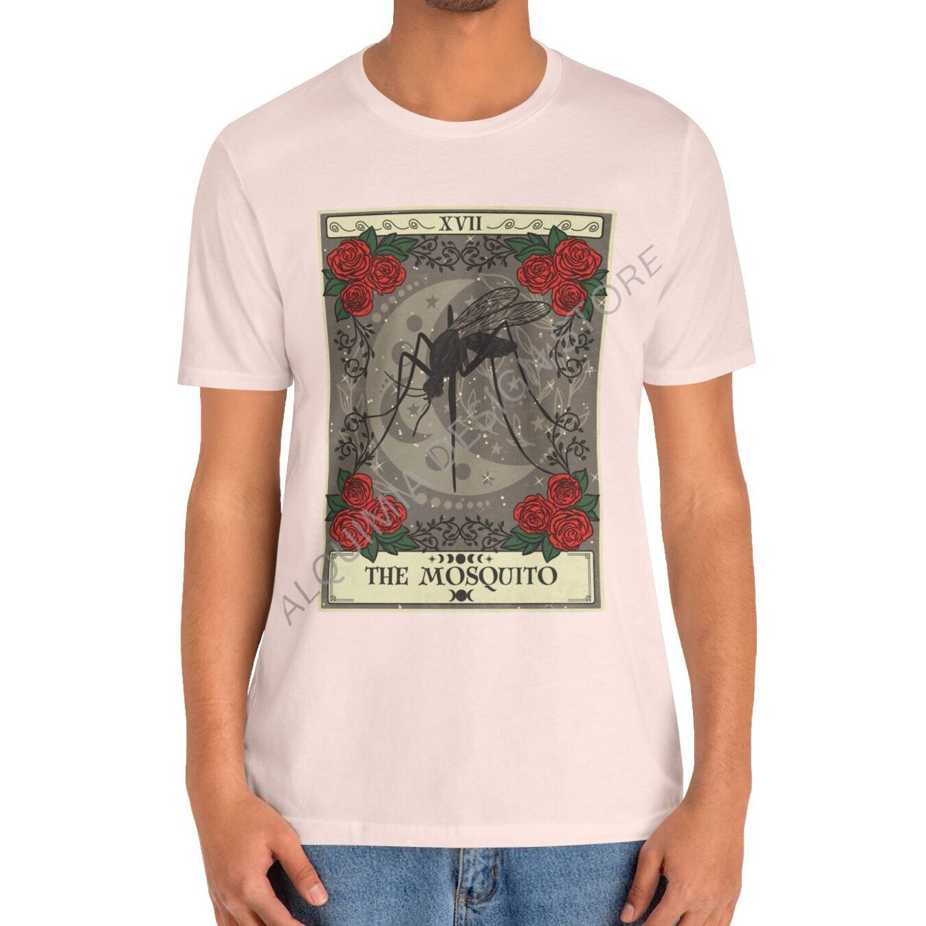 The Mosquito Tarot Card Shirt, Bug Insect