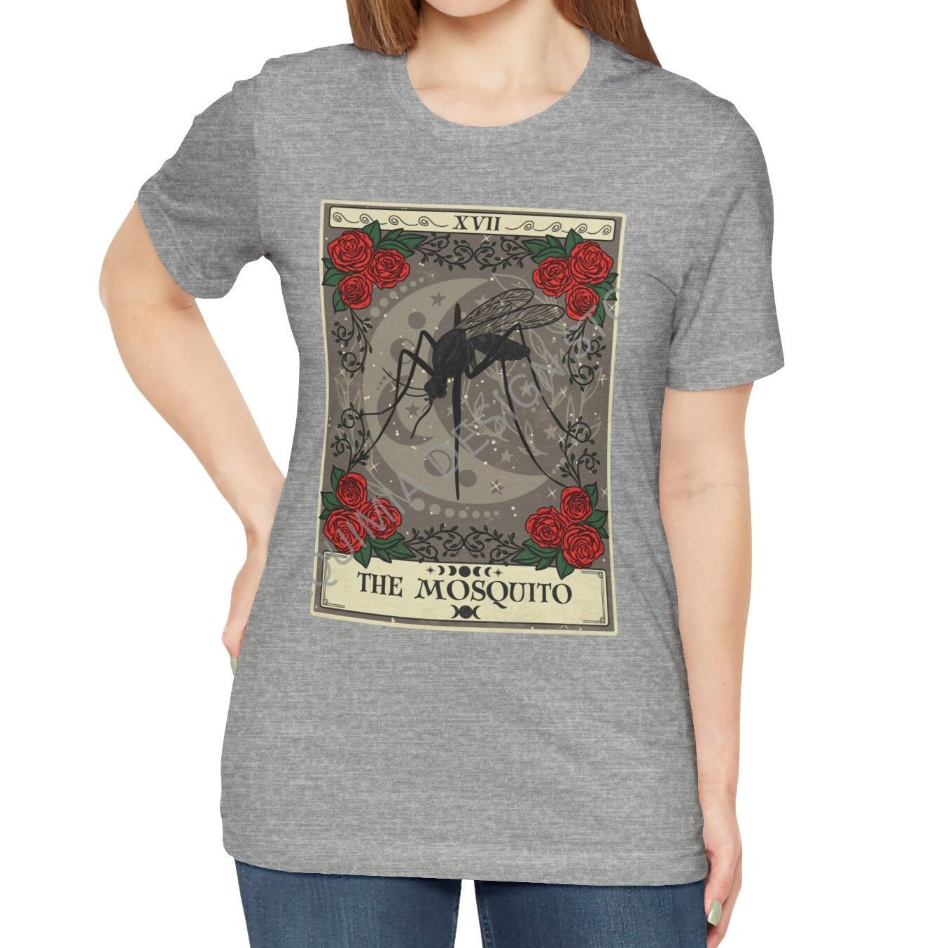 The Mosquito Tarot Card Shirt, Bug Insect