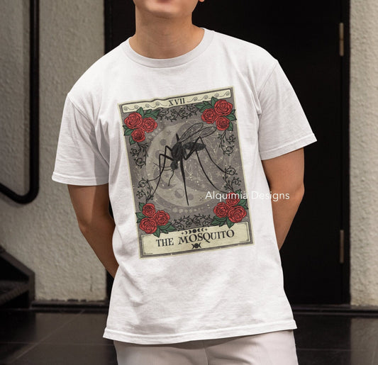 The Mosquito Tarot Card Shirt, Bug Insect
