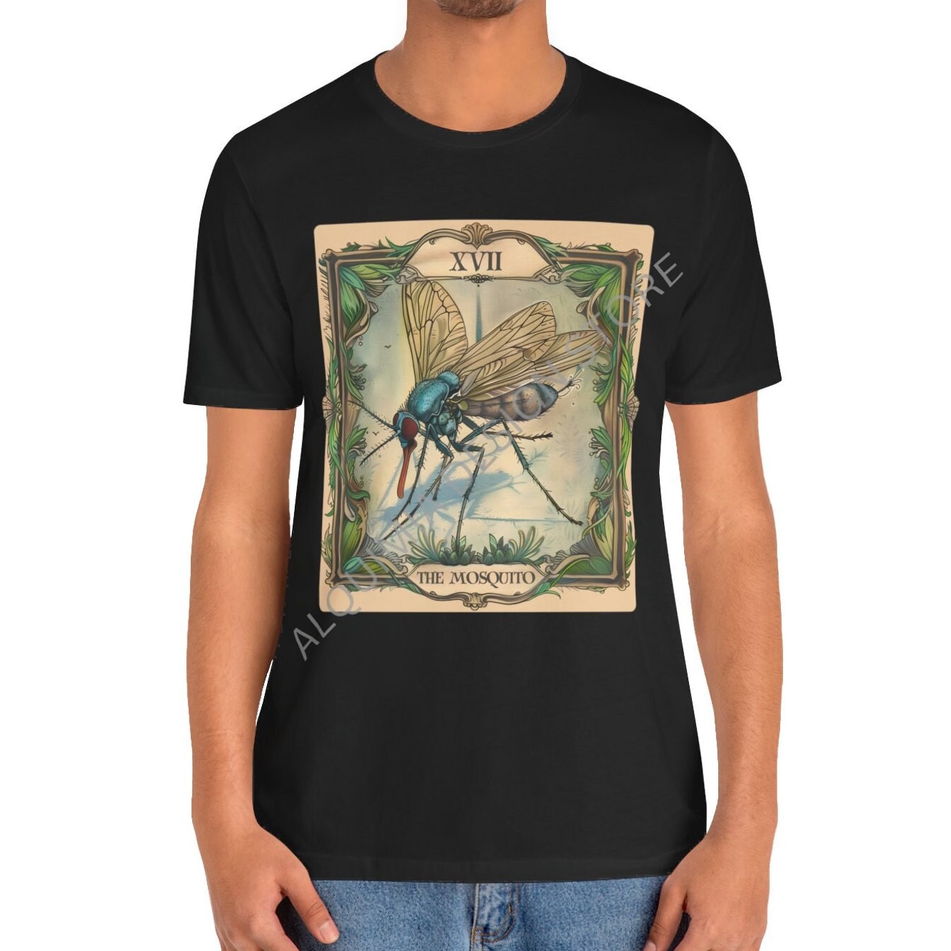 The Mosquito Tarot Card Shirt, Bug