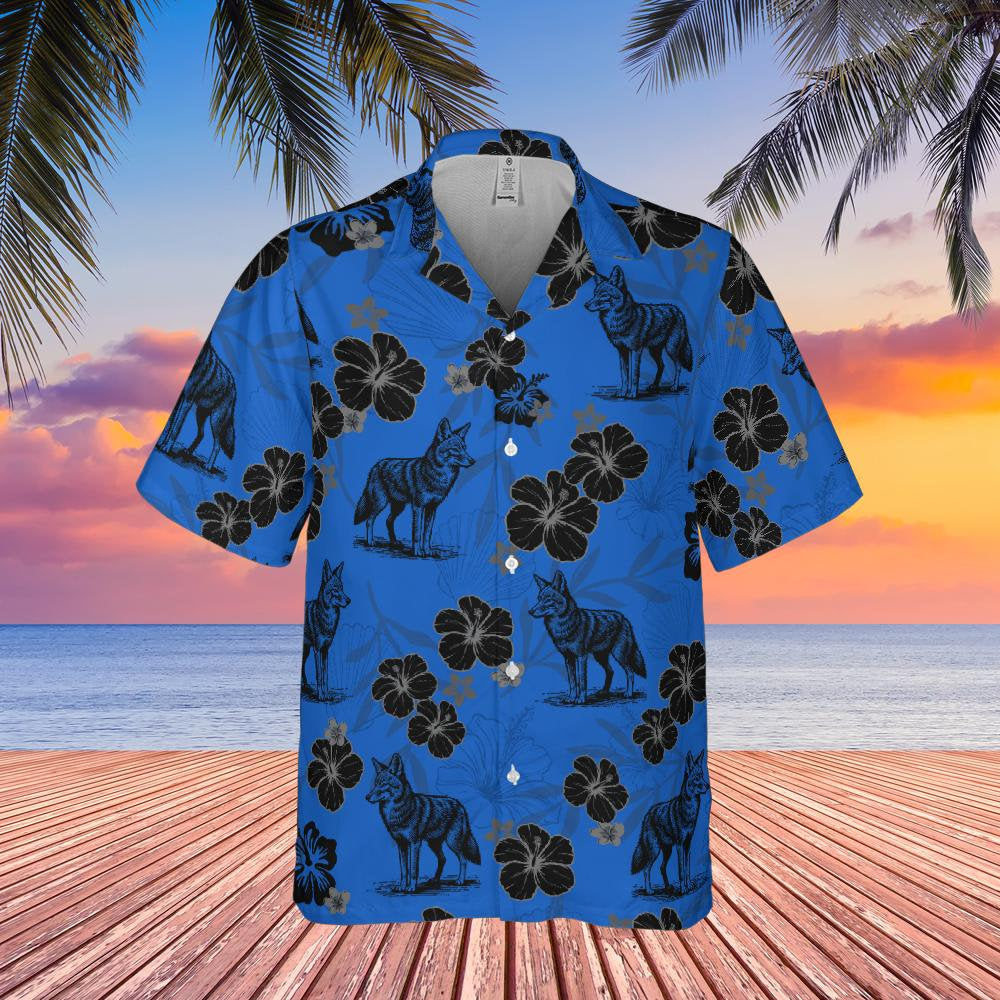 Coyote Hawaiian Shirt