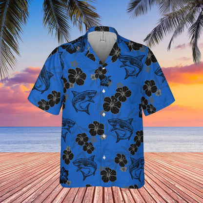 Shark Hawaiian Shirt, Sea Life