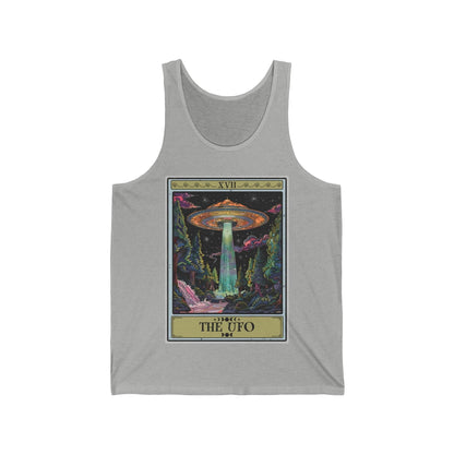 The UFO Tarot Card Tank Top, Alien