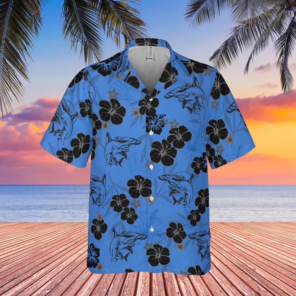 HammerHead Shark Hawaiian Shirt