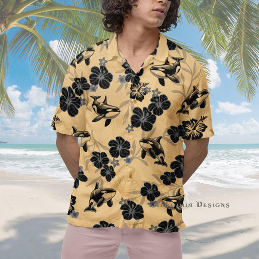 Orca Hawaiian Shirt, Killer Whale