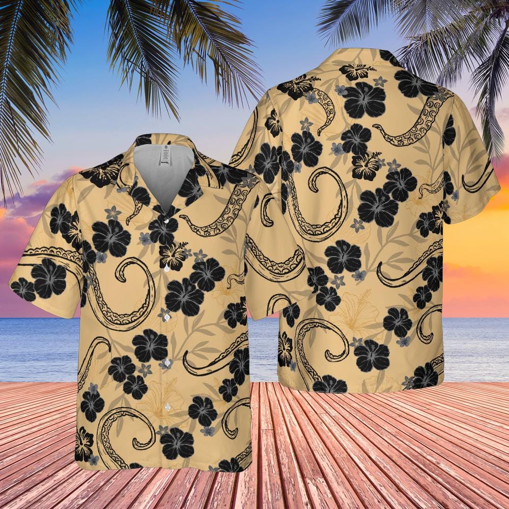 Octopus Tentacles Hawaiian Shirt