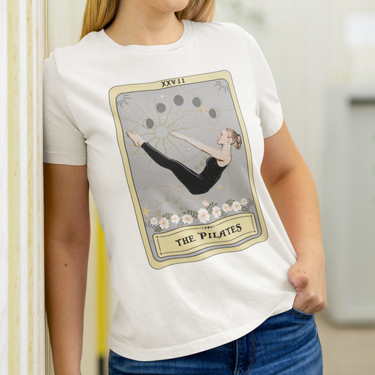 The Pilates Tarot Card Shirt, Pilates Pose T-shirt