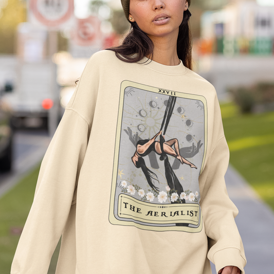 The Aerialist Tarot Card Sweatshirt