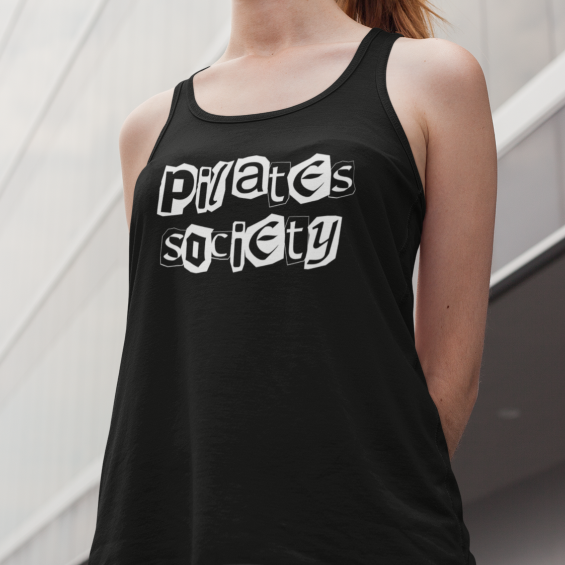 Pilates Society Tank Top, Pilates Racerback Tank Top