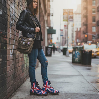 Union Jack Boots UK Flag United Kingdom