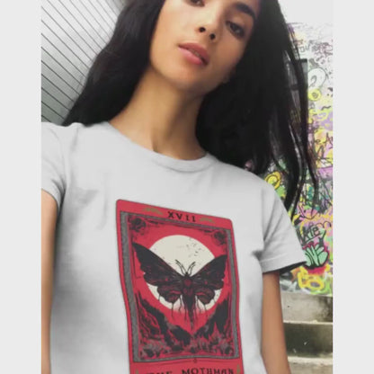 MothmanTarot Card Shirt Cryptozoology