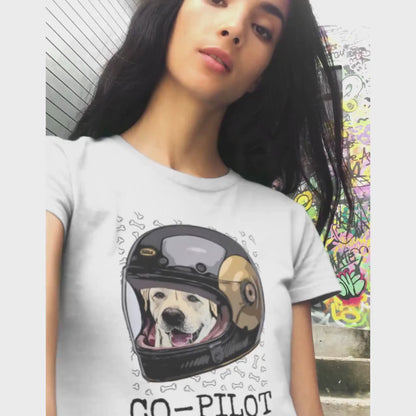 Labrador Shirt "Dog is My Co-pilot"