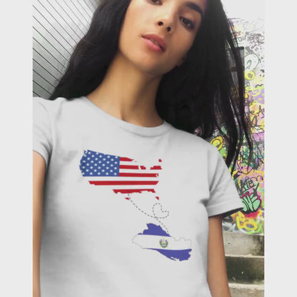 El Salvador USA Shirt