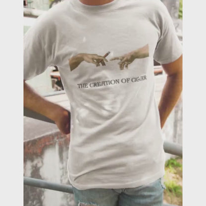 The Creation Of Cigar Shirt