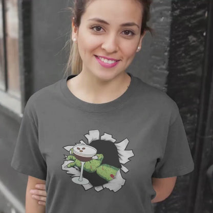 Espresso Martini Halloween Zombie Shirt