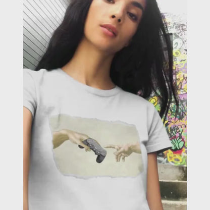 The Creation Of Gaming Shirt