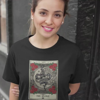 The Snake Tarot Card Shirt