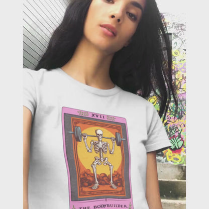 The Bodybuilder Tarot Card Shirt Muscle Mommy