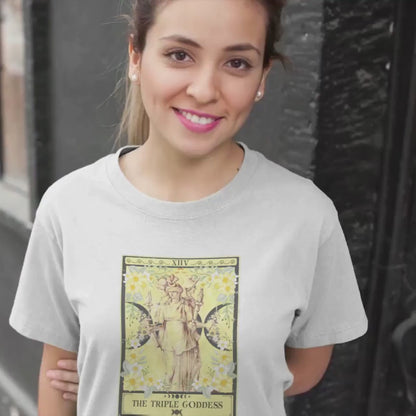 The Triple Goddess Tarot Card Shirt, Hecate