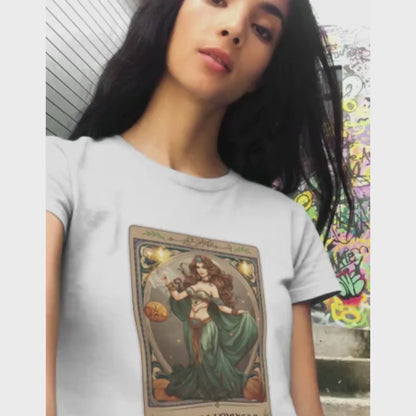 The Bellydancer Tarot Card Shirt, Belly Dance