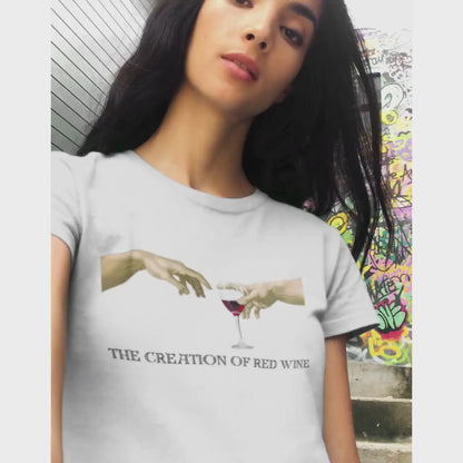 The Creation Of Red Wine t-shirt