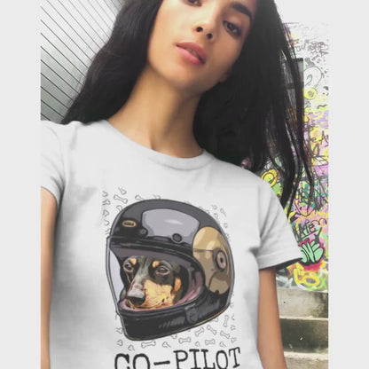 Dachshund "Dog is My Copilot" Shirt