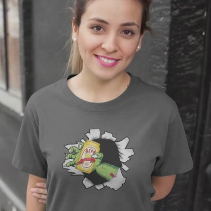Beer Halloween Zombie Shirt