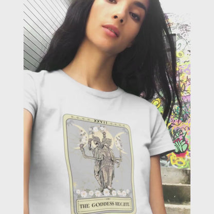 Hecate Goddess Tarot Card T-Shirt