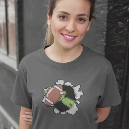 Football Halloween Zombie Shirt